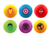 New Marvel 6 Characters 11856-VOLMARVELGOLFBALL View 1