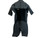 Used BEULL RB1 2MM Mens Chest Zip Spring Suit / Wetsuit Black LG - Excellent 11731-S000124107 View 4