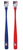 New Franklin MLB PLASTIC BAT + BALL BB/SB T-Ball Bat 30" 11937-FRA64094 View 1