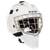 The AXIS F5 goalie mask helps young goalies guard their crease with confidence. Its new shell design provides strong puck deflection, while the new strap adjustment system, designed for kids and parents, adjusts easily. The multi-layer VN foam liner provides a comfortable fit, and the new liner and shell venting design helps to keep goalies cool. The carbon steel cage is positioned to help goalies track the puck while ensuring full coverage from any shot that comes their way. View 1