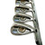 Used Ping G GREEN DOT Men's RH Iron Set 5I-SW Stiff Flex Steel Shaft 11506-S000268148 View 1