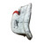 Used Reebok REVOKE PZ Senior Goalie Blocker White 11915-S000222322 View 2