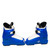 Used Salomon YTH BOOT Boys DH Ski Boot Royal Blue 170 MP - Y10 11816-S000256036 View 4
