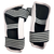 Used Martial Arts Forearm Pads White Youth 11730-S000046942 View 2