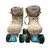 Used RollerDerby ROLLER STAR 600 Junior Roller Quad Skates White Junior 06 11730-S000058882 View 4