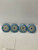 Used AM WING 4PK BLUE Inline Wheels 100MM 11836-S000019361 View 1