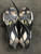 Used Mizuno BASEBALL CLEAT BB/SB Cleats Black Senior 13 11614-S000202804 View 2