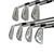 Used Mizuno MP-57 Men's RH Iron Set 4I-PW Stiff Flex Steel Shaft 11506-S000268965 View 4