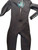 Used Body Glove Mens Full Suit Black LG 11768-S000217055 View 7