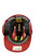 Used Rawlings RED HELMET Batting Helmet No Mask Red SM 11884-S000039053 View 3