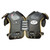 Used GEAR 2000 Z-COOL LG FB Shoulder Pads Grey LG View 2