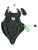 Used Wilson EZ GEAR CHEST PROTECTOR Catchers Chest Protector Black T-Ball 11906-S000165343 View 1