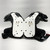 Used Riddell WARRIOR IIX FB Shoulder Pads White LG 11805-S000051446 View 3
