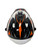 Used ARAI VX-PRO 3 Adult Helmet Orange XL (61-62cm) w/ Spy Quick Strap Goggles 11731-S000127827 View 5