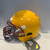 Used Xenith X2E+ YTH LG GOLD/MAROON FB Helmet Yellow LG 11878-S000013057 View 2