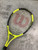 Used Wilson TITANIUM 3 Adult Tennis Racquet Yellow 4 3/8" 10672-S000316920 View 2