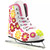 Used American Athletic FLOWER POWER Double Runner Skate White Youth 08.0 11849-S000023273 View 1
