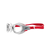 New Speedo Biofuse 2.0 Swim Goggles- Red/Clear 11709-SPD8-00233214515 View 2