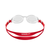 New Speedo Biofuse 2.0 Swim Goggles- Red/Clear 11709-SPD8-00233214515 View 3
