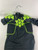 Used Under Armour BLACK COMPRESSION FB Top Youth Black MD 11834-S000029455 View 1