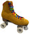 Used CHUFFED QUADS Senior Roller Quad Skates Gold Senior 10 11869-S000330729 View 1