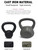 New Kettlebell 40 lb 1-Piece Solid Cast Iron Apollo Athletics 11286-USAKB-040 View 2