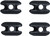 New Burton M6 Channel Inserts 4 Pk 11443-S5CBURTONM6 View 1