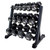 New IMPEX MARCY DBR-86 DELUXE 3-TIER DUMBBELL RACK 10874-IMPDBR-86 View 2