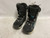 Used Morrow SLICK Boys Snowboard Boots Black And Carolina Blue Junior 05 11855-S000177910 View 1