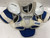 Used Bauer 4000 Junior Shoulder Pads Royal Blue And White SM 11855-S000178030 View 1