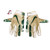 Used Nike GREEN WHITE FB Gloves White SM 11816-S000259921 View 3
