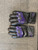 Used Lotto PRESTO 500 YTH Soccer Goalie Gloves Purple 7 11614-S000205881 View 1