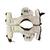 Used Riddell WARRIOR IIX FB Shoulder Pads White XL Tall 11649-S000142545 View 2