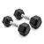 New RUBBER HEX DUMBBELL 12 LB 11484-ICODRH12 View 1