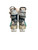Used Salomon QUEST 80 PRO WMNS Womens DH Ski Boot Grey And Royal Blue 235 MP - J05.5 - W06.5 11512-S000217323 View 1
