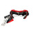 Used STX FOCUS S TITANIUM Lacrosse Facial Protect Red Senior 11484-S000271772 View 1