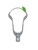 Used Gait THRUST UNSTRUNG LACROSSE HEAD Mens Lacrosse Head White 11347-S000238503 View 2