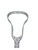 Used Gait THRUST UNSTRUNG LACROSSE HEAD Mens Lacrosse Head White 11347-S000238503 View 1