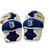 Used Brine TRIUMPH Lacrosse Arm Pads/Guards Navy And White MD 11760-S000069863 View 1