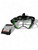 Clearance! New STX FOCUS-S Lacrosse Goggles Facial Protect Black MD 11863-S000019461 View 1