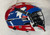 Used Cascade CS Lacrosse Helmet Royal Blue/Red Extra Small 11750-S000200606 View 4