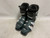 Used Salomon T3 Boys DH Ski Boot Black And Royal Blue 235 MP - J05.5 - W06.5 11855-S000178743 View 1