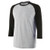 Mizuno Adult 3/4 Practice Tee #351110 View 1