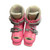 Used Roces 6 IN 1 Girls DH Ski Boot Pink 210 MP - J02 11794-S000254055 View 3