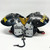 Used Riddell X FORCE II FB Shoulder Pads Black XS 11805-S000053878 View 1