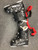 Used Lange RX80 Womens DH Ski Boot Black 255 MP - M07.5 - W08.5 11162-S000422116 View 3