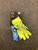 Used Under Armour BLUR FB Gloves Yellow MD 11162-S000422197 View 3