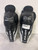 Used Bauer LEGACY Youth Shin Guards Black 8" 11727-S000190333 View 1