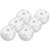 New Easton 9" Plastic Baseballs 6pk Wht 11855-TNREPLBALL96PW View 1