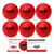 New PowerNet Slam Ball 6-Pack 11820-PNT1232 View 1
